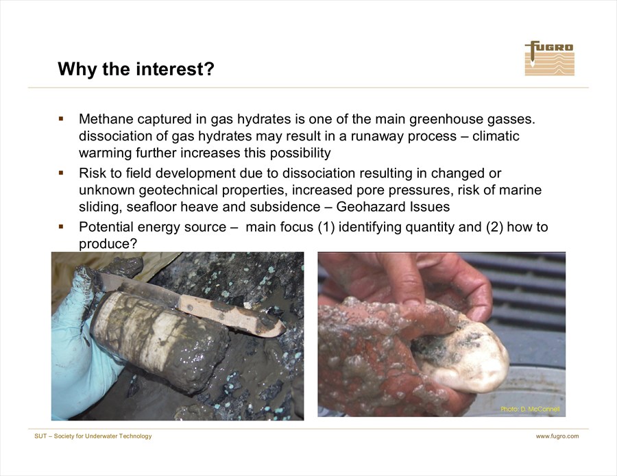 Sampling Gas Hydrates in the Marine Environment Techniques and Results