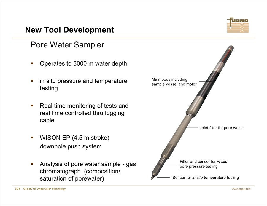 Sampling Gas Hydrates in the Marine Environment Techniques and Results